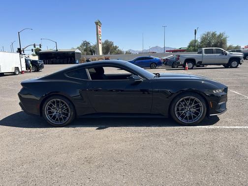 Shadow Black 2024 Ford Mustang EcoBoost