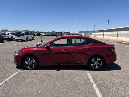 Scarlet Ember Tintcoat 2023 Nissan Sentra SV