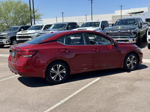 Scarlet Ember Tintcoat 2023 Nissan Sentra SV