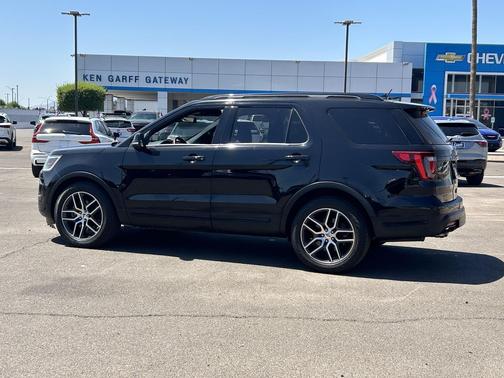 Shadow Black 2018 Ford Explorer Sport