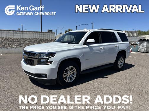 Summit White 2017 Chevrolet Tahoe LT