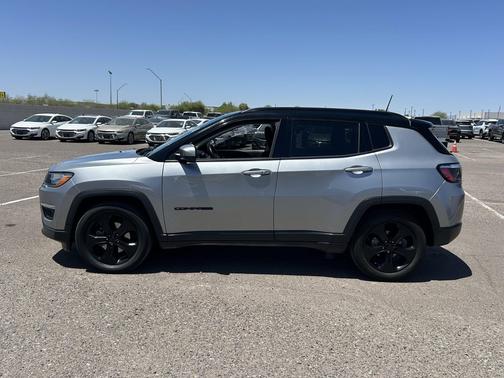 Billet Silver Metallic Clearcoat 2020 Jeep Compass Latitude