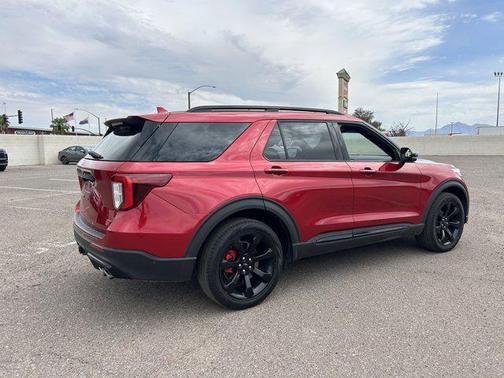 Rapid Red Metallic Tinted Clearcoat 2020 Ford Explorer ST