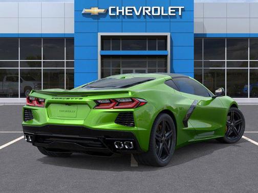 Roswell Green Metallic 2026 Chevrolet Corvette Stingray w/1LT