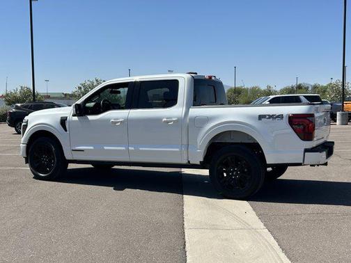 Star White Metallic Tri-Coat 2025 Ford F-150 Platinum