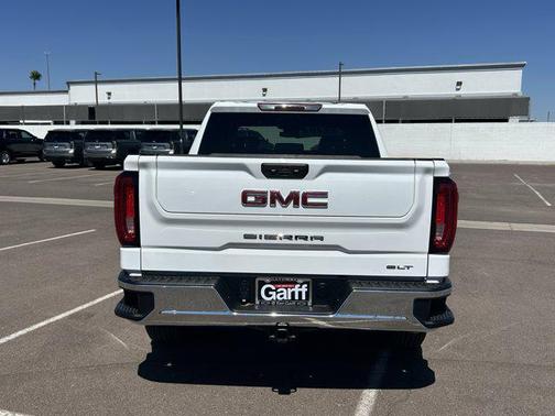 Summit White 2025 GMC Sierra 1500 SLT