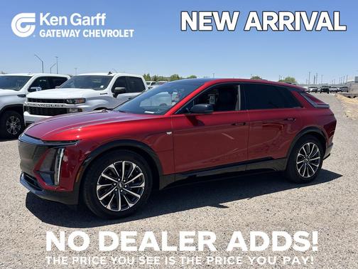 Radiant Red Tintcoat 2024 Cadillac LYRIQ Sport
