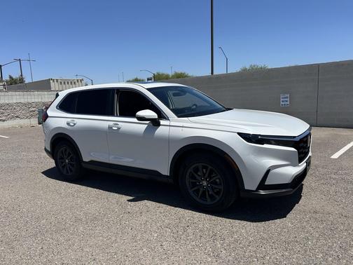 Platinum White Pearl 2026 Honda CR-V EX-L 2WD
