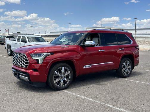 Supersonic Red 2023 Toyota Sequoia Capstone