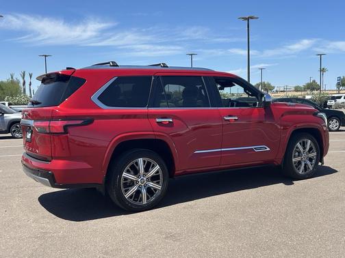 Supersonic Red 2023 Toyota Sequoia Capstone
