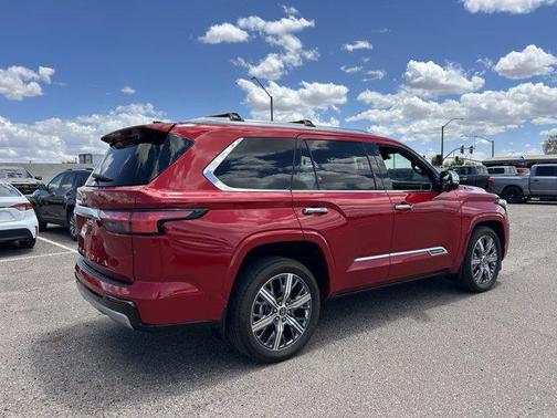 Supersonic Red 2023 Toyota Sequoia Capstone