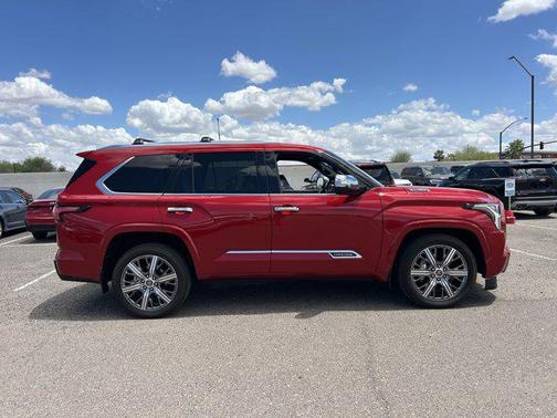 Supersonic Red 2023 Toyota Sequoia Capstone