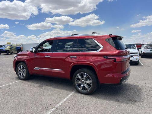 Supersonic Red 2023 Toyota Sequoia Capstone