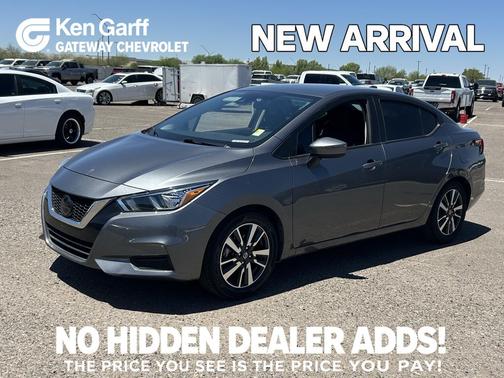 Gun Metallic 2020 Nissan Versa 1.6 SV