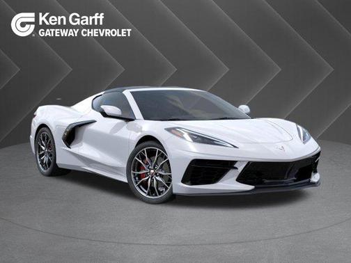 Arctic White 2026 Chevrolet Corvette Stingray w/1LT