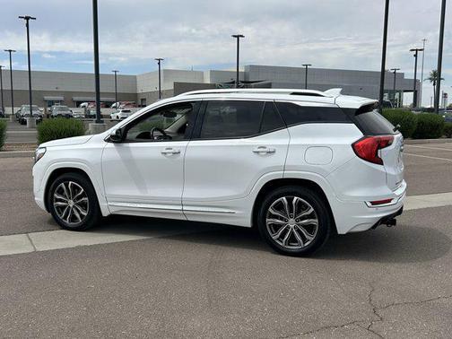 Summit White 2018 GMC Terrain Denali