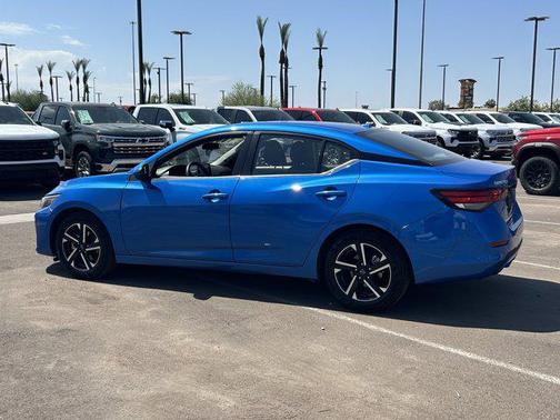 Electric Blue Metallic 2024 Nissan Sentra SV