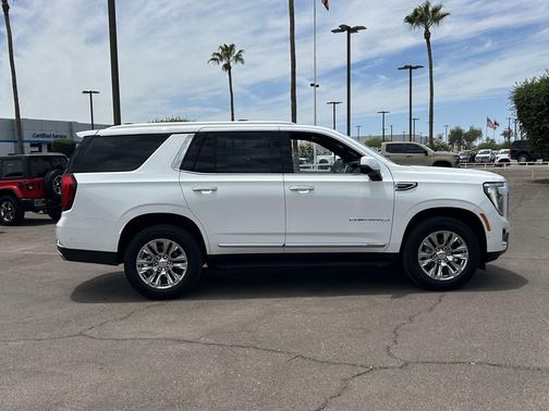 Summit White 2025 GMC Yukon Denali