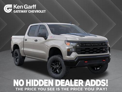 White Sands 2026 Chevrolet Silverado 1500 Custom Trail Boss