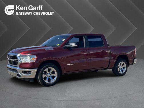 Delmonico Red Pearlcoat 2021 RAM 1500 Big Horn/Lone Star