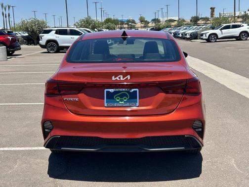 Fire Orange 2024 Kia Forte LXS