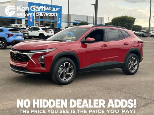 Apex Red 2026 Chevrolet Trax LT