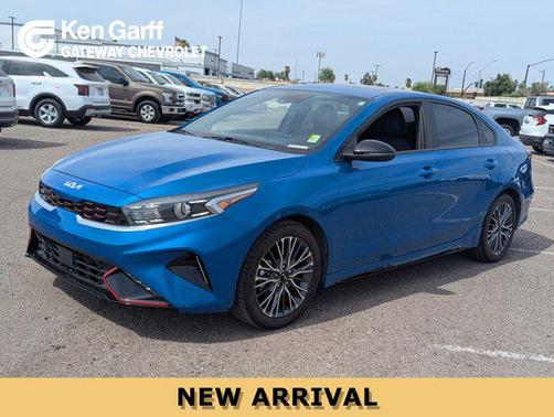 Sporty Blue 2024 Kia Forte GT-Line Sedan