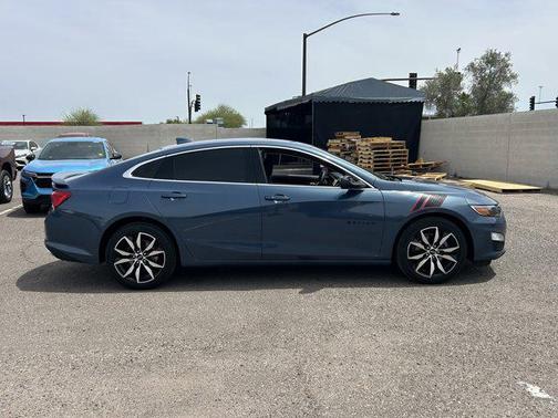 Lakeshore Blue Metallic 2024 Chevrolet Malibu FWD RS
