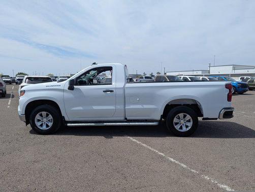 Summit White 2025 Chevrolet Silverado 1500 WT