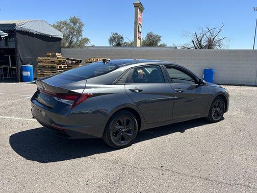 Portofino Gray 2021 Hyundai ELANTRA SEL