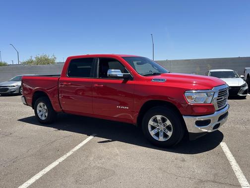 Flame Red Clearcoat 2024 RAM 1500 Laramie
