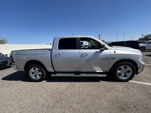 Bright Silver Metallic Clearcoat 2017 RAM 1500 Big Horn