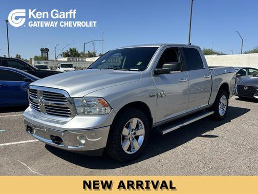 Bright Silver Metallic Clearcoat 2017 RAM 1500 Big Horn