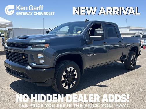 Shadow Gray Metallic 2020 Chevrolet Silverado 2500 Custom