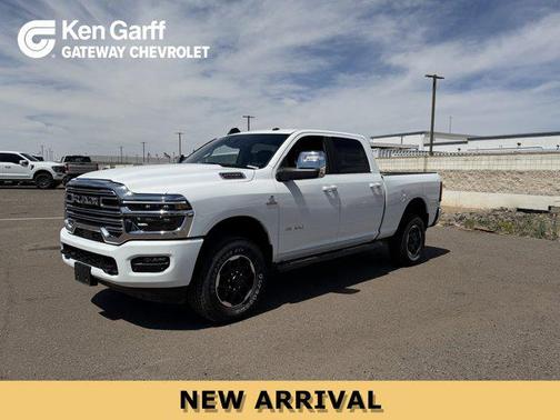Bright White Clearcoat 2025 RAM 2500 Laramie Crew Cab 4x4 6'4' Box
