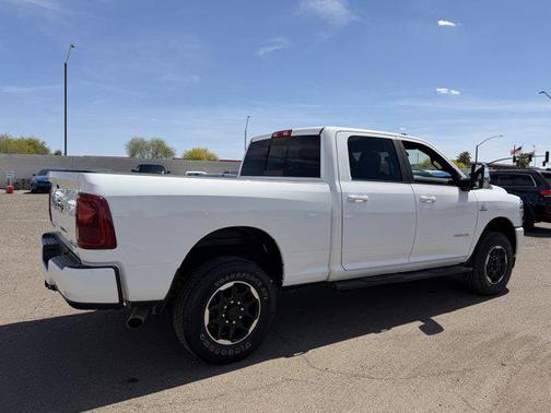 Bright White Clearcoat 2025 RAM 2500 Laramie Crew Cab 4x4 6'4' Box