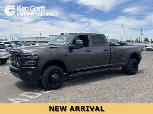 Granite Crystal Metallic Clearcoat 2025 RAM 3500 Tradesman Crew Cab 4x4 8' Box
