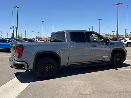Satin Steel Metallic 2021 GMC Sierra 1500 Elevation