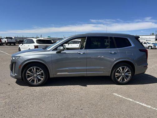 Satin Steel Metallic 2021 Cadillac XT6 Premium Luxury FWD