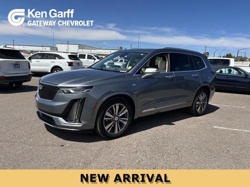 Satin Steel Metallic 2021 Cadillac XT6 Premium Luxury FWD