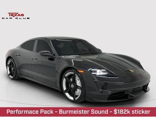 Jet Black Metallic 2020 Porsche Taycan Turbo