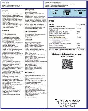 2015 MINI Hardtop Cooper S