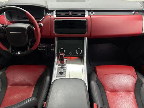 Red 2020 Land Rover Range Rover Sport SVR