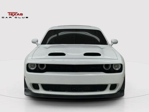 White Knuckle Clearcoat 2023 Dodge Challenger SRT Hellcat