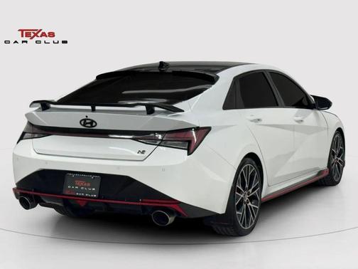 White 2023 Hyundai ELANTRA N Base