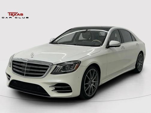 White 2020 Mercedes-Benz S-Class S450