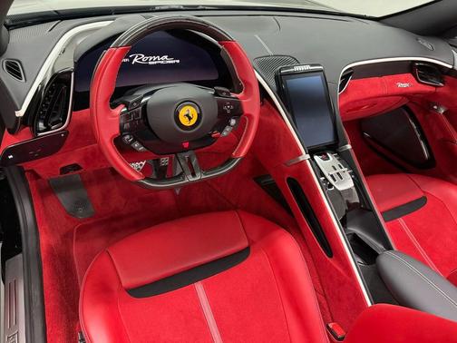 Black 2025 Ferrari Roma Spider