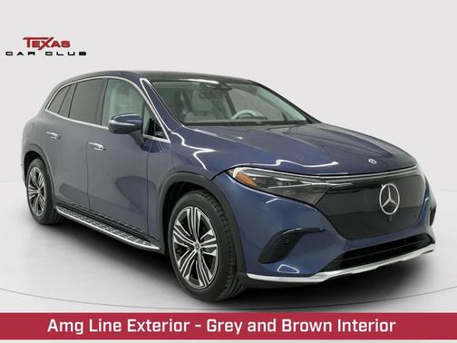 Twilight Blue Metallic 2023 Mercedes-Benz EQS 450 4MATIC