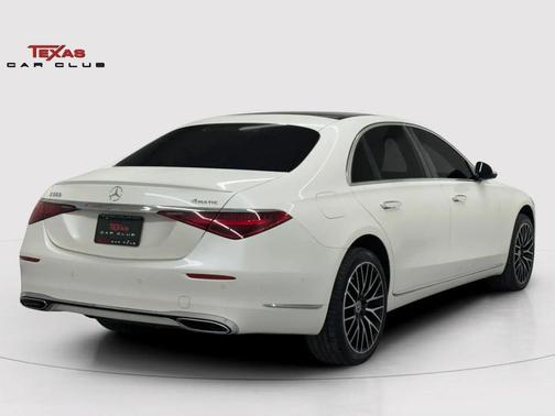 White 2022 Mercedes-Benz S-Class 4MATIC