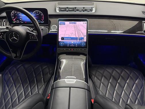 White 2022 Mercedes-Benz S-Class 4MATIC